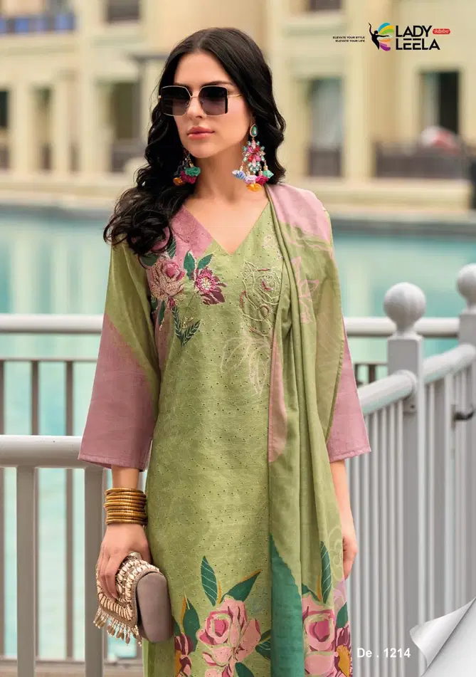 Summer Pastels By Lady Leela Designer Kurti With Bottom Dupatta Wholesale Price In Surat